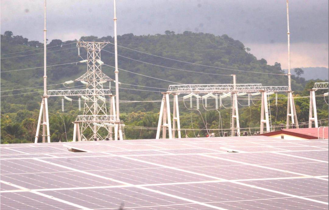 山西建投国际龙8集团中非25MW光伏发电项目顺利并网