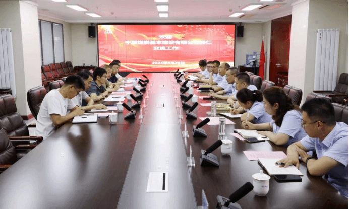 宁夏煤炭基本龙8有限公司与山西建投三建集团对标交流